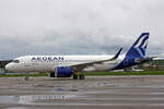 Aegean Airlines, SX-NEM, Airbus A320-271N, msn: 11747, 01.April 2024, ZRH Zürich, Switzerland.