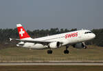 Swiss, Airbus A 320-214, HB-IJJ, BEr, 20.03.2024