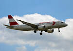 Austrian Airlines, Airbus A 320-214, OE-LBO, BER, 23.06.2024