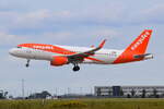 OE-IBF , easyJet Europe , Airbus A320-214(WL) , Berlin-Brandenburg  Willy Brandt  , BER , 08.08.2024 ,