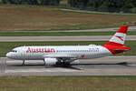 Austrian Airlines, OE-LBK, Airbus A320-214, msn: 1931,  Steirisches Thermenland , 16.Juni 2024, ZRH Zürich, Switzerland.