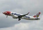 Edelweiss, Airbus A 320-214, HB-JLT, BER, 13.07.2024