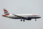 British Airways, G-EUUK, Airbus A320-232, msn: 1899,  05.Juli 2024, MXP Milano Malpensa, Italy.