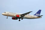 SAS Scandinavian Airlines, OY-KAU, Airbus A320-232, msn: 3227,  Hjorvard Viking , 05.Juli 2024, MXP Milano Malpensa, Italy.