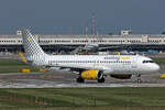 Vueling Airlines, EC-MDZ, Airbus A320-232, msn: 6377,  Air Force Juan , 10.Juli 2024, MXP Milano Malpensa, Italy.