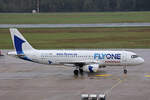 FLYONE Armenia, ER-00007, Airbus A320-232, msn: 4757, 14.Oktober 2024, NUE Nürnberg, Germany.