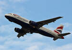 British Airways, Airbus A 320-232, G-EUUM, BER, 27.10.2024