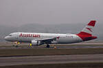 Austrian Airlines, OE-LBV, Airbus A320-214, msn: 1385,  Weinviertel , 19.Januar 2025, ZRH Zürich, Switzerland.