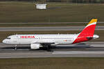 Iberia, EC-IEF, Airbus A320-214, msn: 1665,  Castillo de Loarre , 24.Januar 2025, ZRH Zürich, Switzerland.