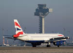 British Airways, Airbus A 320-232, G-EUUE, BER, 19.01.2025