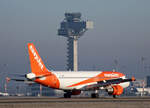 Easyjet, Airbus A 320-214, G-EZWD, BER, 19.01.2025