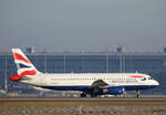 British Airways, Airbus A 320-232, G-EUUE, BER, 19.01.2025