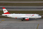 Austrian Airlines, OE-LBI, Airbus A320-214, msn: 1937,  Marchfeld , 24.Januar 2025, ZRH Zürich, Switzerland.