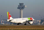 TAP, Airbua A 320-214, CS-TNL, BE, 19.01.2025