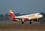 Iberia Express, Airbus A 320-216, EC-LUS, BER, 09.02.2025