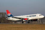 Air Serbia, Airbus A 320-232, YU-APO, BER, 22.02.2025