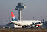 Air Serbia, Airbus A 320-232, YU-APO, BER, 22.02.2025