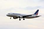 Air France Airbus A 320-211 F_GFKH Flughafen Mnchen 11.02.2011