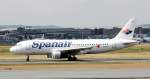 Spainair Airbus  A 320-232 EC-IEJ Flughafen Frankfurt am main 20.05.2011