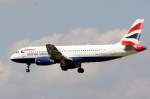 British Airways AIrbus  A 320-232 G-EUYC Flughafen Frankfurt am Main 21.05.2011