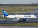 Condor-Berlin, D-AICC (Peanuts-Sticker), Airbus, A 320-200, 06.01.2012, DUS-EDDL, Dsseldorf, Germany 