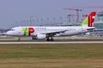 CS-TNQ  Jose Regio  / TAP Air Portugal / A320-214 in MUC beim Start nach Lissabon (LIS) 31.03.2014