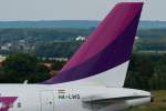 Wizz Air, HA-LWS, Airbus, A 320-200 sl (Seitenleiwerk/Tail), 24.07.2014, DTM-EDLW, Dortmund, Germany 