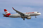 Austrian Airlines, OE-LZN, Airbus A320-271N, msn: 10904,  Donau-Auen , 06.Juli 2023, LHR London Heathrow, United Kingdom.