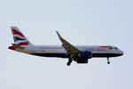 British Airways, Airbus A 320-251N, G-TTNO, BER, 25.07.2024