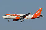 easyJet Europe, OE-LVK, Airbus A319-111, msn: 2782, 10.Juli 2024, MXP Milano Malpensa, Italy.