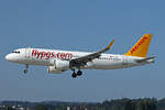 Pegasus Airlines, TC-NCS, Airbus A320-271N, msn: 10166,  Zehra , 23.August 2024, ZRH Zürich, Switzerland.