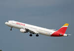 Iberia , Airbus A 321-212, EC-JRE, BER, 27.05.2024