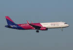 Wizz Air, Airbus A 321-231, HA-LXB, BER, 19.01.2025