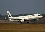 Aegean, Airbus A 321-231, SX-DGA, BER, 09.02.2025