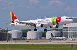 CS-TJE  Pero Vaz de Caminha  / TAP Air Portugal / A321-211 vor der Landung in MUC aus Lissabon (LIS) 07.06.2014