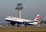 British Airways, Airbus, A 321-251NX, G-NEOP, BER, 01.12.2024