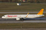 Pegasus Airlines, TC-RBN, Airbus A321-251NX, msn: 10913,  Lagün , 24.Januar 2025, ZRH Zürich, Switzerland.