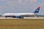 N279AY / US Airways / A330-243 beim Start in MUC nach Philadelphia (PHL) 03.07.2014