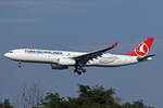 THY Turkish Airlines, TC-LOE, Airbus A330-343E, msn: 1592, 10.Juli 2024, MXP Milano Malpensa, Italy.