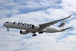 Finnair, OH-LWI, Airbus A350-941, msn: 104, 06.Juli 2023, LHR London Heathrow, United Kingdom.