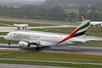 Emirates Airlines, A6-EDU, Airbus A380-861, msn: 098, 22.Juni 2024, ZRH Zürich, Switzerland.