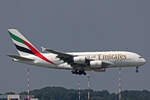 Emirates Airlines, A6-EEC, Airbus A380-861, msn: 110, 04.Juli 2024, MXP Milano Malpensa, Italy.