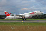 SWISS International Air Lines, HB-JCJ, Bombardier CS-300, msn: 55025, 08.August 2021, ZRH Zürich, Switzerland.