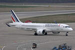 Air France, F-HZUY, Airbus A220-371, msn: 551221,  Nuits Saint-Georges , 09.März 2024, GVA Genève, Switzerland.