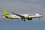 Air Baltic, YL-ABE, Airbus A220-371, msn: 55131, 15.Juni 2024, ZRH Zürich, Switzerland.