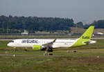 Air Baltic, Airbus A 220-300, YL-ABF, BER, 15.07.2024