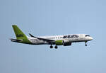 Air Baltic, Airbus A 220-300, YL-ABD, BER, 01.09.2024