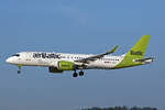 Air Baltic, YL-AAU, Airbus A220-371, msn: 55064, 23.August 2024, ZRH Zürich, Switzerland.