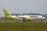 Air Baltic, YL-ABE, Airbus A220-371, msn: 55131, 17.November 2024, ZRH Zürich, Switzerland.