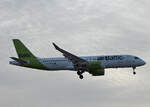 Air Baltic, Airbus A 220-300, YL-ABS, BER, 03.11.2024